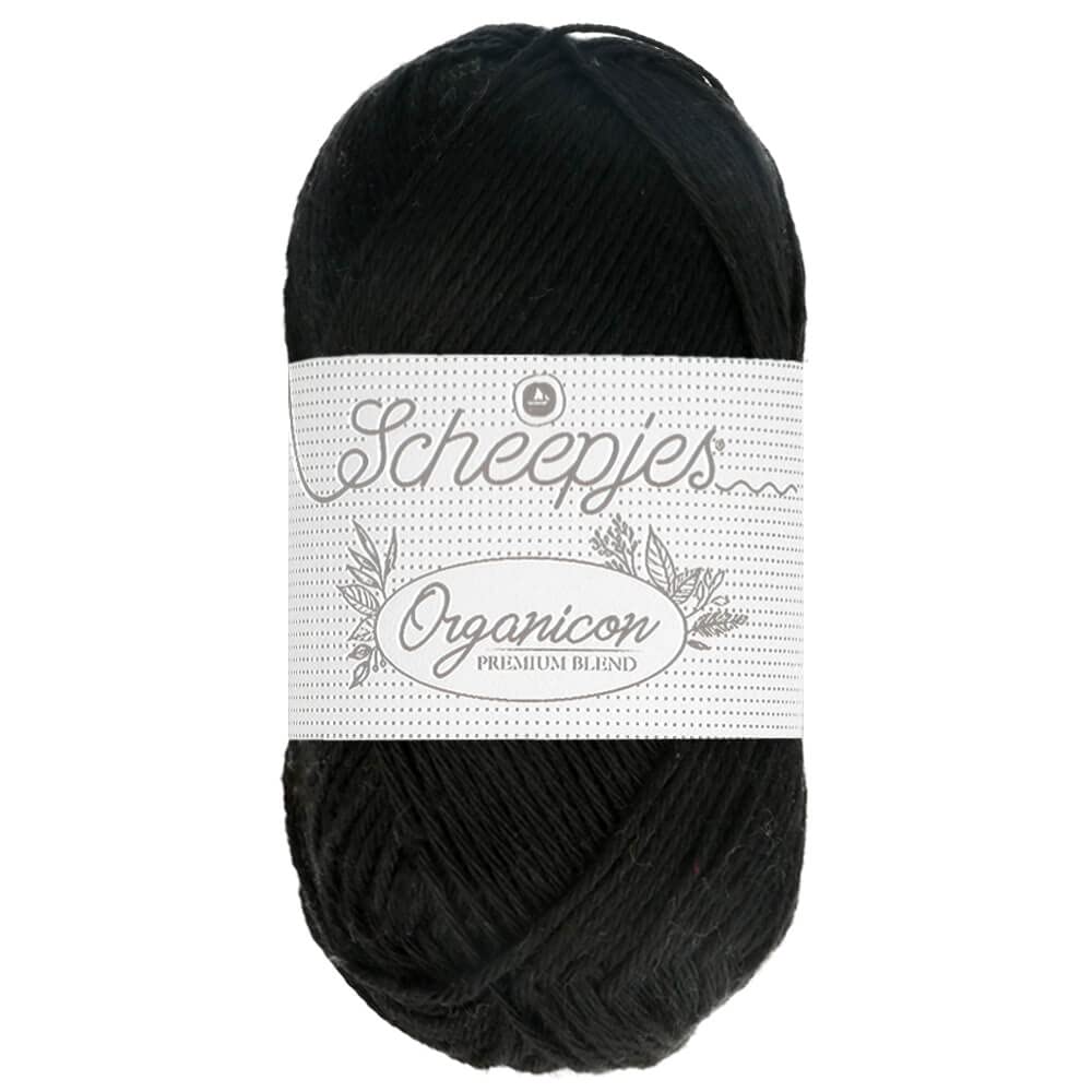 Scheepjes - Scheepjes Organicon 218 Ebony Yarn - 1x50g