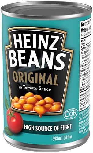 Heinz Original Beans in Tomato Sauce, 398 mL Can - 4