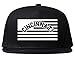 City of Cincinnati with United States Flag Snapback Hat Cap Black