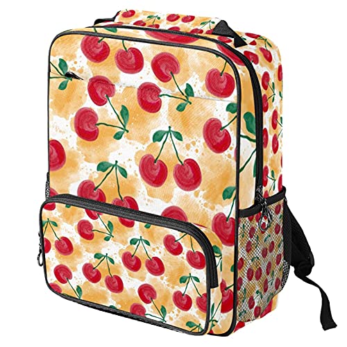 Sac de travail à motif cerises pour transporter votre PC sans douleur