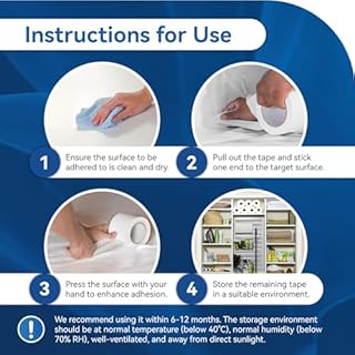 PURTERIA Vapor Barrier Tape with Release Liner, 9 Mil Easy-to-Use Polyethylene Moisture Vapor Barrier Seam Tape for Crawl Space, Repairs, Underlayment, Waterproof, 3.6" x 180', 3 Rolls