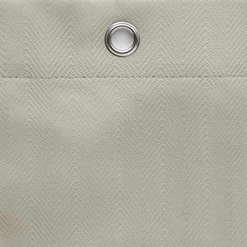 Zenna Home Herringbone Ultimate Waterproof Fabric Liner Shower Curtain, 70" X 72", Linen, Msc19087 #TOP4
