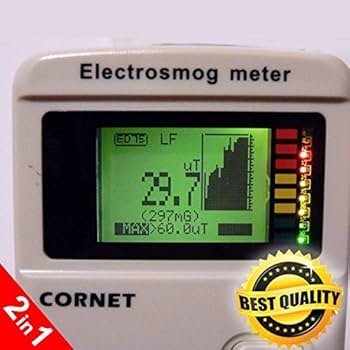 電磁波測定器　Cornet ED88T electrosmog meter Cornet ED-88TPlus EMF/RF Detector 100MHz - 8GHz |Includes