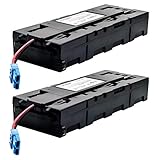 APC Smart UPS X-Series 48V Rack/Tower SMX48RMBP2U Compatible Replacement Battery Set (2X RBC115) by UPSBatteryCenter