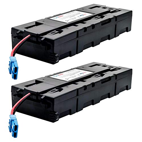 APC Smart UPS X-Series 48V Rack/Tower SMX48RMBP2U Compatible Replacement Battery Set (2X RBC115) by UPSBatteryCenter
