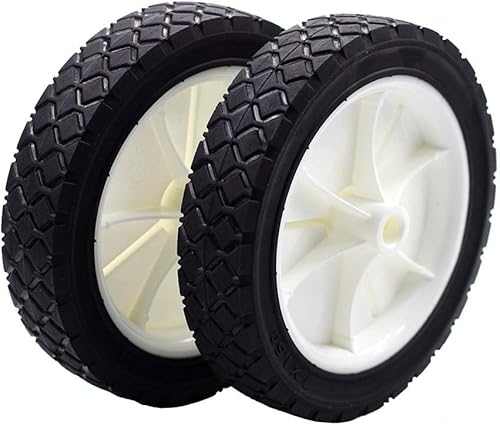 Sutmorly 9611 - Juego de 2 ruedas para cortacésped 9611 Oregon 72-107 7 pulgadas