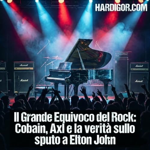 Kurt Cobain e Axl Rose: la verit&agrave; sullo sputo a Elton John