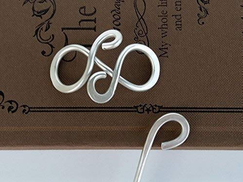 Celtic Silver Hair Clip Spiral Silver Scarf Pin Shawl Pin Hair Stick Sweater Brooch Women Gift. #TOP4
