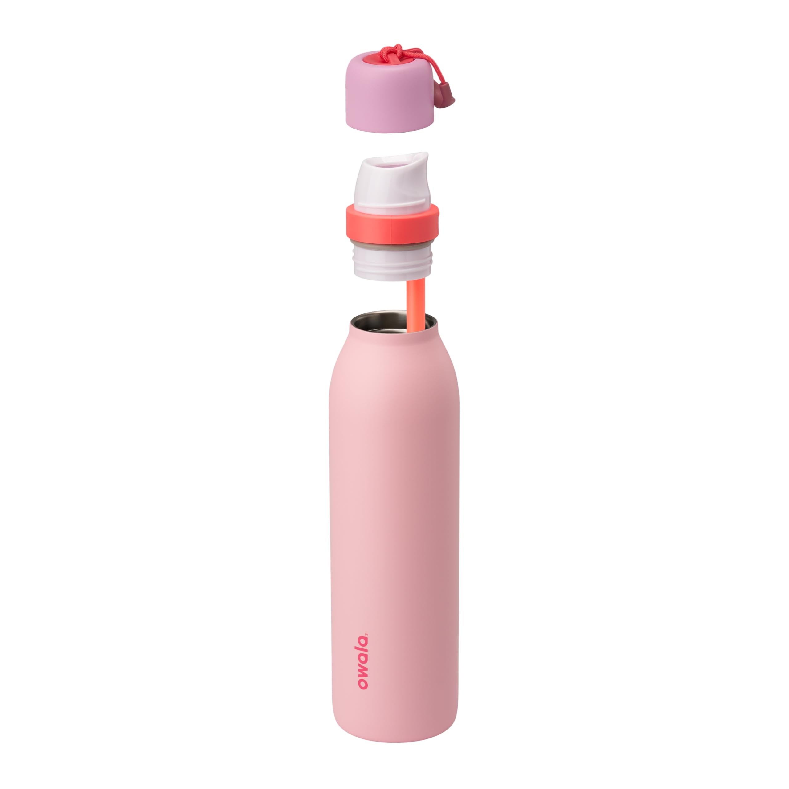 Owala FreeSip Twist Insulated Stainless Steel Water Bottle 24oz Angel Food Cake alternate