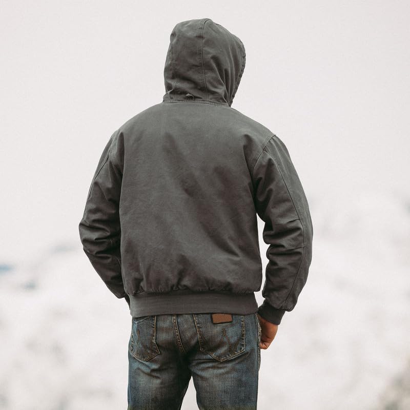 Image of DRI DUCK Cheyenne Men's Cotton Canvas Hooded Work Jacket, 5020