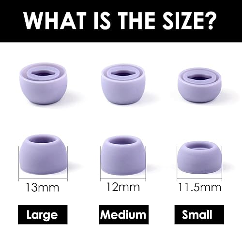 Miniatura 4 de 12 almohadillas de repuesto para los oídos Galaxy Buds Pro, 3 tamaños SML de silicona para auriculares, compatibles con Samsung Galaxy Buds Pro