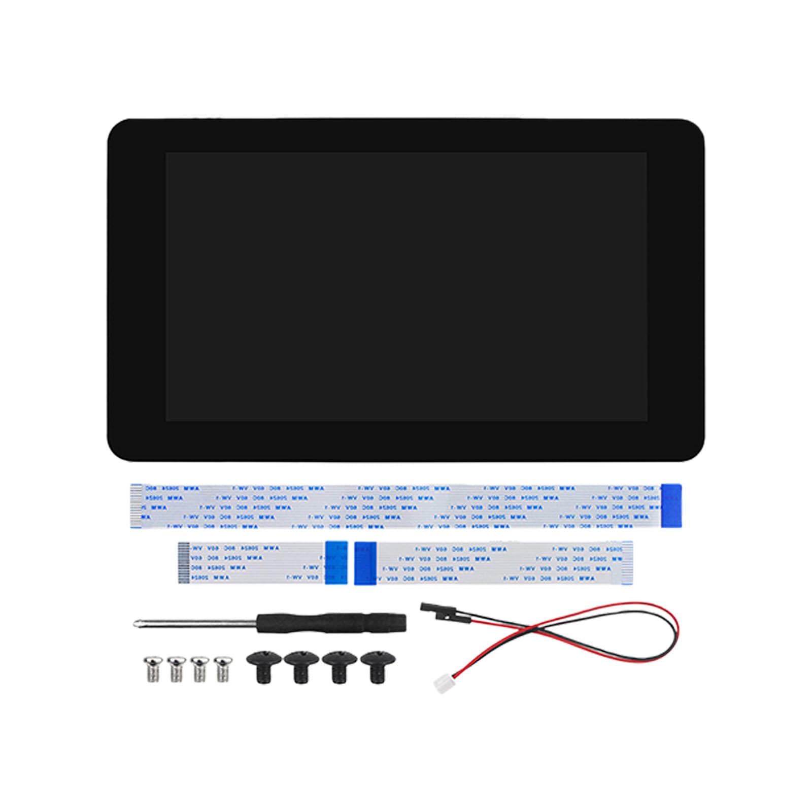 7-Zoll LCD Display Entwicklungsplatine 1024 x 600, Without casing