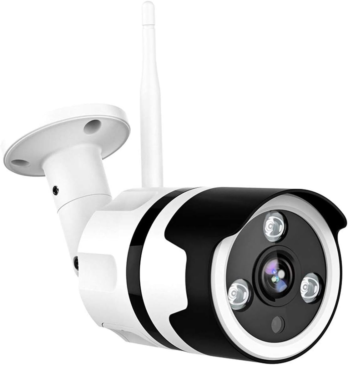 NETVUE outdoor1 Outdoor Security Camera - 1080P Outdoor Camera Wireless, IP66 Waterproof, WiFi Outdoor Camera 2-Way Audio, Night Vision, Motion Detection, Cloud Storage, TF Card Support Work with Alexa, White