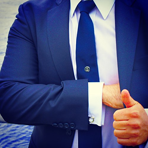 Tie Mags™, The Nautical Anchor, Magnetic Tie Clip #TOP1