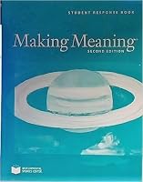 (5/PACK) Making Meaning - Student Response Book - Grade 5 - Second Edition 1598927426 Book Cover