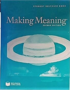 Unknown Binding (5/PACK) Making Meaning - Student Response Book - Grade 5 - Second Edition Book