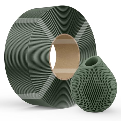 Creality PETG Filament, Refill Filament 1.75 mm, 1 kg for 3D Printers (2.2 lb) Refilament for Reusable Spool for Bambu L