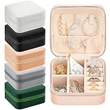 6 Pcs Travel Jewelry Case Jewelry Travel Organizer Small Jewelry Box Bridesmaid Gift Boxes Mini Stor