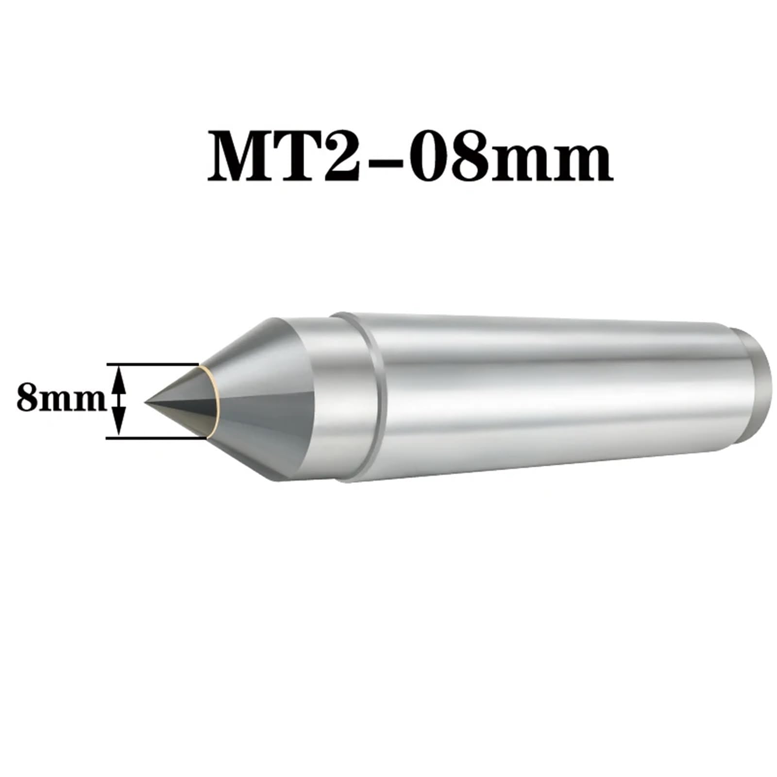 MT1 MT2 MT3 Drehmaschine, aktive Oberseite, Mohskegel, legierter Stahl, massiver Mittelrahmen, Schleifer, Mittelrahmen, halber Mittelrahmen, Feste Oberseite(MT2-15mm)
