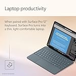 Microsoft Surface Pro 2-in-1 Laptop/Tablet (2025), Windows 11 Copilot+ PC, 12" Touchscreen Display, Snapdragon X Plus (8 Core), 16GB RAM, 512GB Storage, Ocean - Image 4