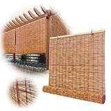 Ampia applicabilità: questa tenda a rullo in bambù è adatta a una varietà di ambienti, da porte e finestre interne a balconi, camere da letto, soggiorni, fino a terrazze e giardini esterni, integrandosi facilmente in diversi contesti. Non solo offre protezione solare, protezione dai raggi UV e traspirabilità, ma funge anche da divisorio o sfondo decorativo, creando atmosfere diverse