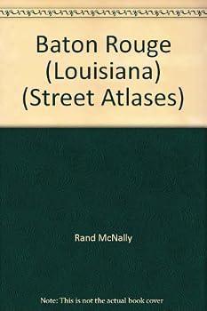 Paperback Rand McNally Streetfinder Baton Rouge, LA Atlas Book