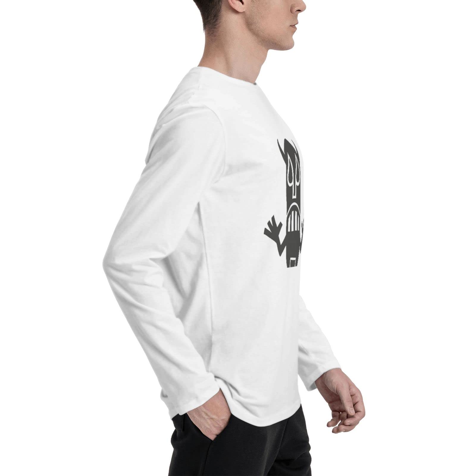 Amazon.co.jp: Tシャツ 長袖 エルレガーデン メンズ トップス ロングT 