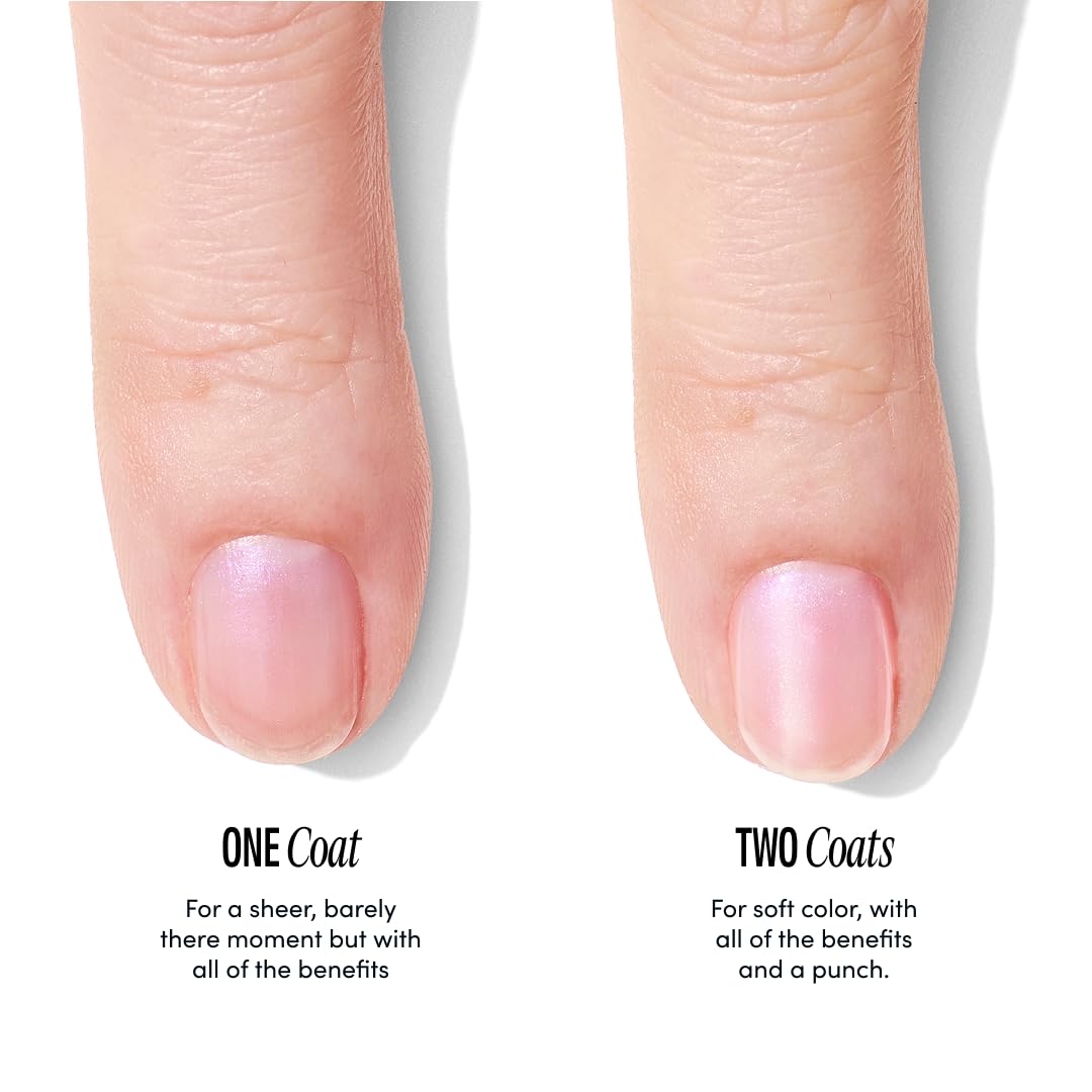 Chillhouse Super Tints Nail Strengthener - Keratin, Vitamins C & E, and AHAs - Coco Fizz - Image 3