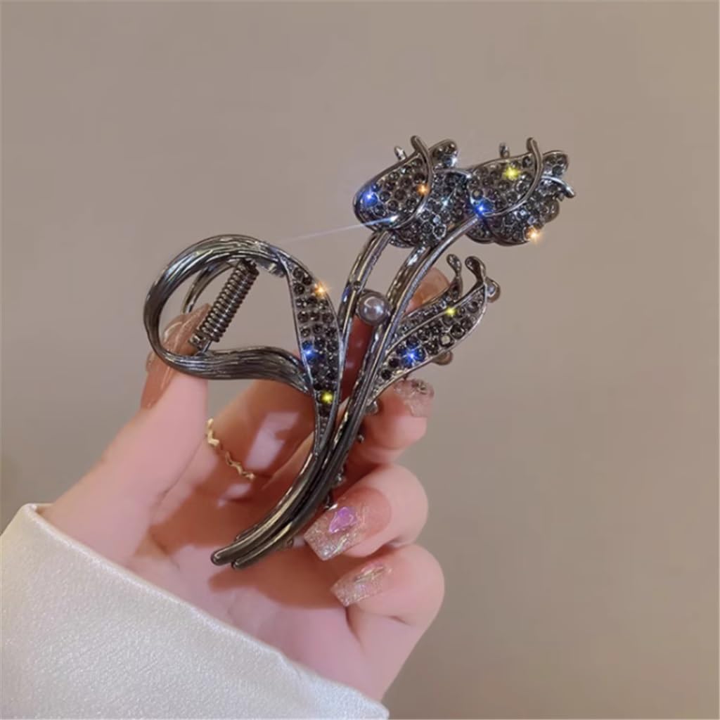 Designs Grab Clip Shark Clip Large Hair Clips Back of Hair Volume