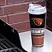 Rico Industries NCAA Oregon State Beavers Primary 24oz Personalized Tumbler W/Hinged Lid - Team Colored Travel Tumbler - Keeps Drinks Cold or Hot