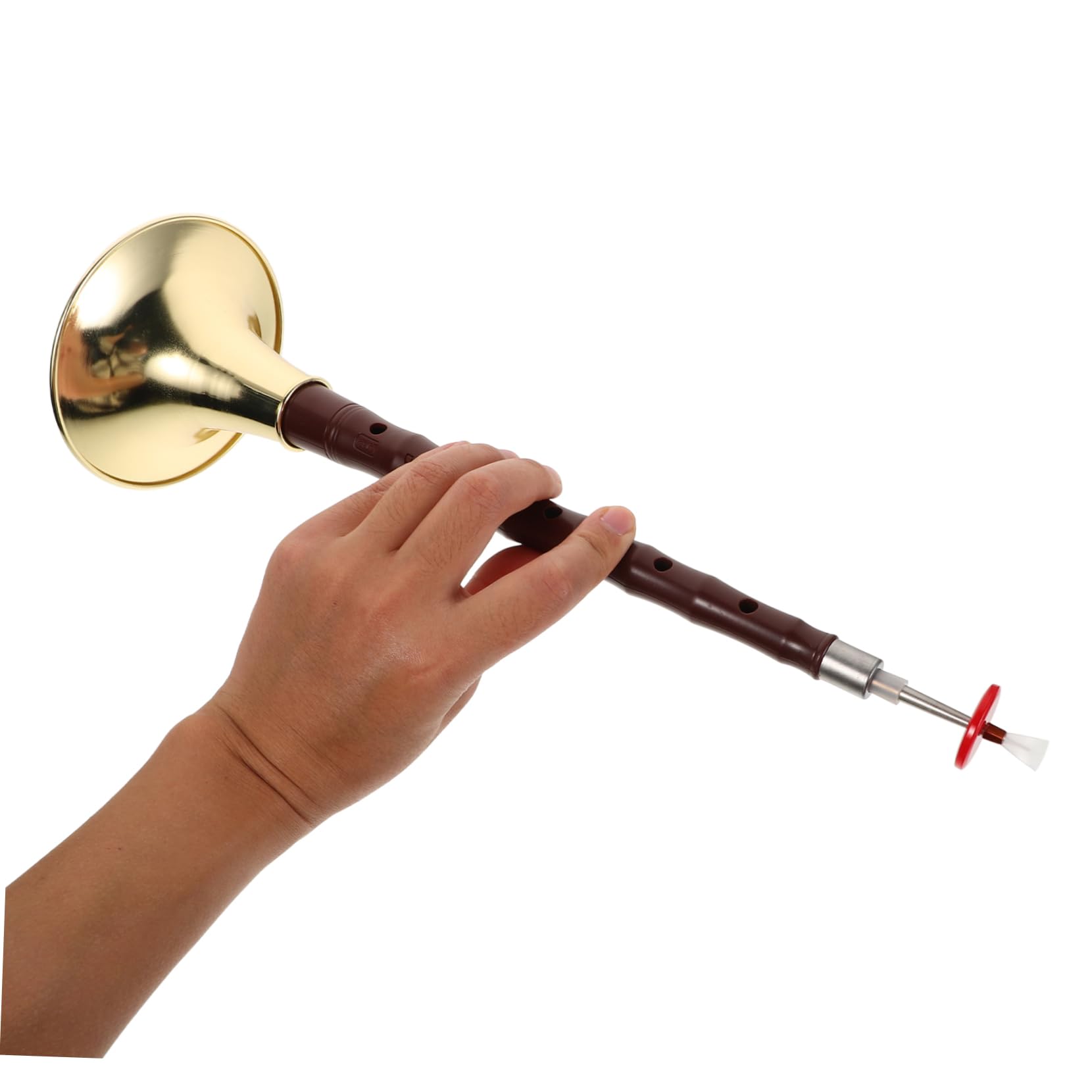 Yardwe Suona aus Abs Harz mit Antikratz Design Anfängerfreundliches Traditionelles Blasinstrument Leicht zu Spielen für Musikpraxis und Sammlung Satz
