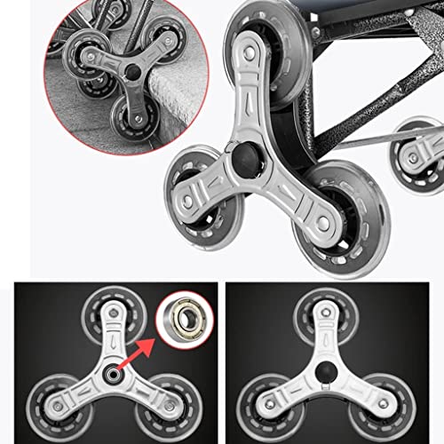 Z-SEAT Einkaufstasche Treppensteigen Trolley Mode Klapp-Einkaufstrolley Haushaltssitz Shopping Trolley Lebensmittel… – Bild 7