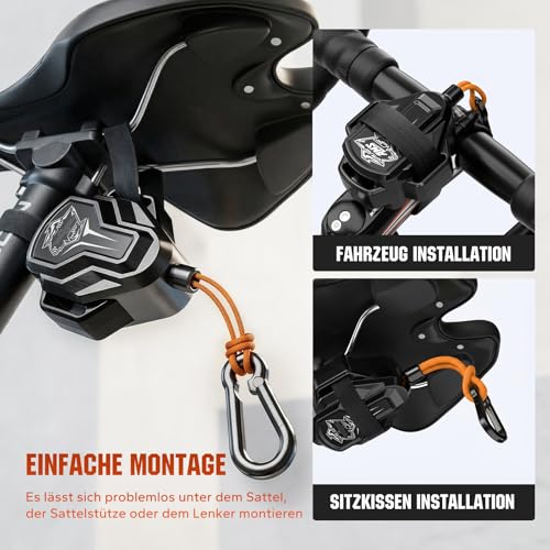 Tragbares Fahrrad Abschleppseil Kinder - image 6