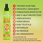 Garnier Fructis Grow Strong Thickening 10-in-1 Spray, Biotin-C, 8.1 Fl Oz, 1 Count (Packaging May Vary) - Image 3