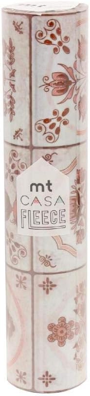カモ井加工紙 Kamoi MTCAF2316 MT CASA Fleece Tile and Flower, Peel and Stick Paper on The Wall