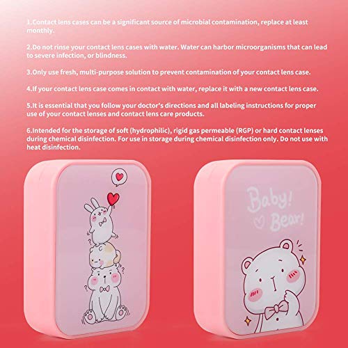 image for ofone Two Packs Contact Lens Care Vision Care Nobleness Cute Contact L