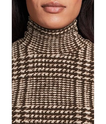 Image of Norma Kamali Long Sleeve Turtleneck Pickleball Dress