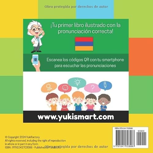100 primeros animales en Armenio: Libro ilustrado bilingüe para niños: español / Armenio con pronunciaciones – vue 2