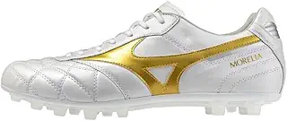 [ミズノ] サッカースパイク メンズ モレリア2 JAPAN AG P1GA260350 50(WH/GD) 25.5 cm