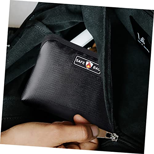 VILLCASE 1 Peça Bolsa De Arquivo À Prova De Fogo Bolsa À Prova D'Água Bolsa De Documentos À Prova D