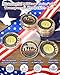 Value Valor Vow 50Pcs Military Challenge Coins Set - Veterans Thank You for Your Service Coin Military Appreciation Gifts for Men Women Soldiers in Honoring All Who Served Veterans Day Gifts Bulk