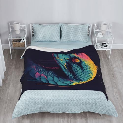 Couverture en flanelle plaid douillet pour soirées sur le canapé - 5