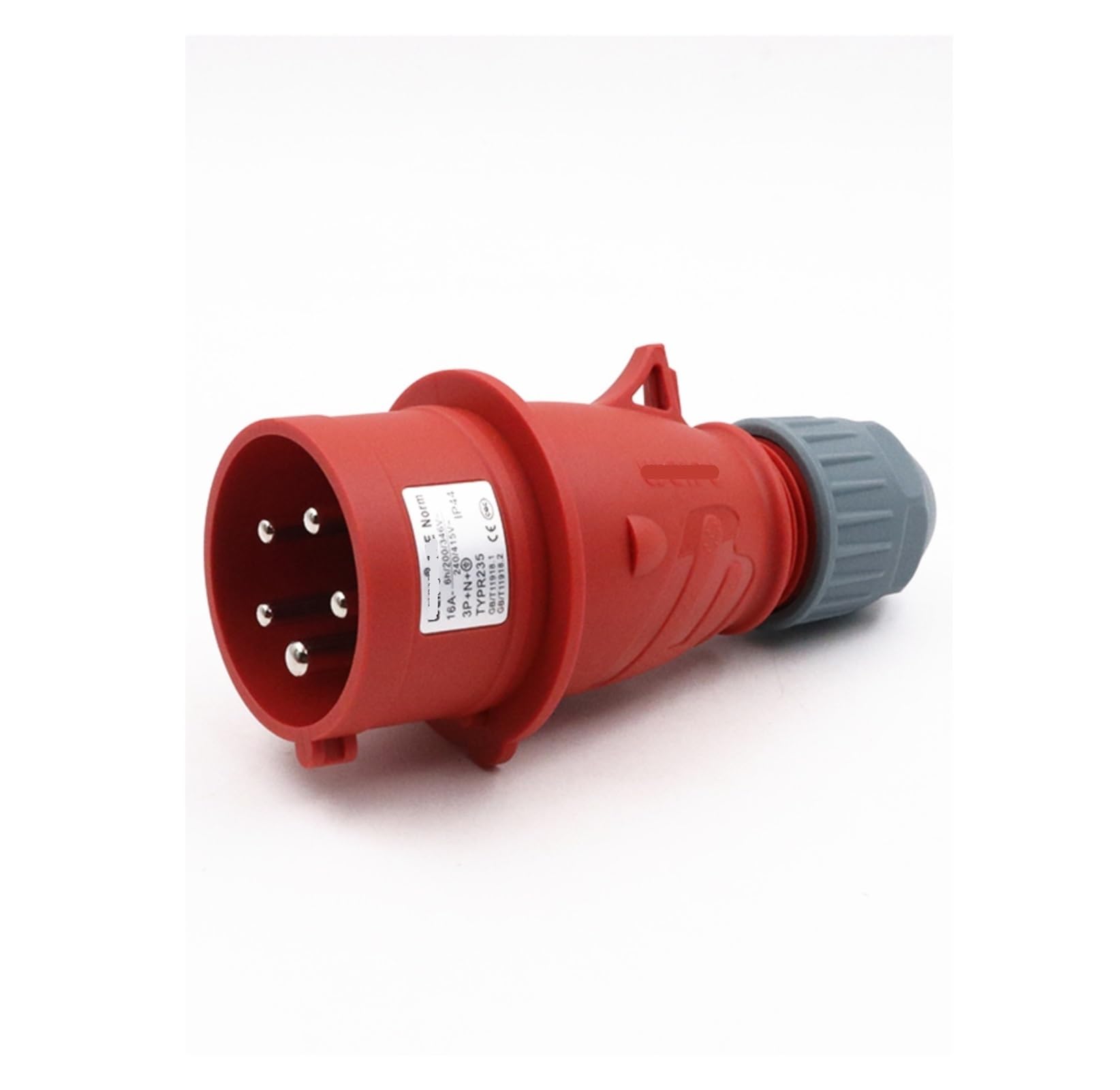 Connecteur industriel TYPR235 16A pour brancher vos machines triphasées IP44