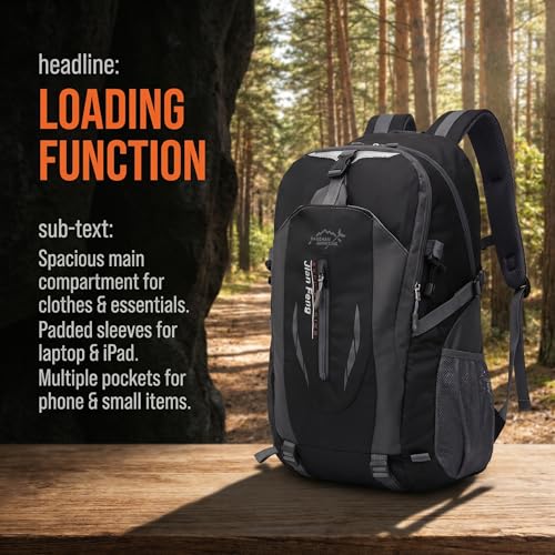 Mochila Deportiva Impermeable para Senderismo y Camping miniatura 5