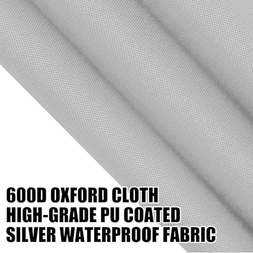Funda para asiento de columpio impermeable gris 115 cm resistente 7