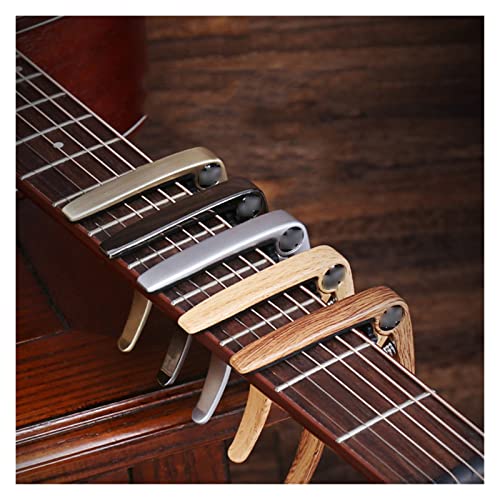 SHANGMAOYO Capodastre Capo Alliage Tuner Guitare Capoteur Professionnel Capo Capo for Instruments Musique Électriques… - Les Beatles, Paul McCartney, John Lennon, RIngo Starr, George Harrison SHANGMAOYO Capodastre Capo Alliage Tuner Guitare Capoteur Professionnel Capo Capo for Instruments Musique Électriques… – Image 5