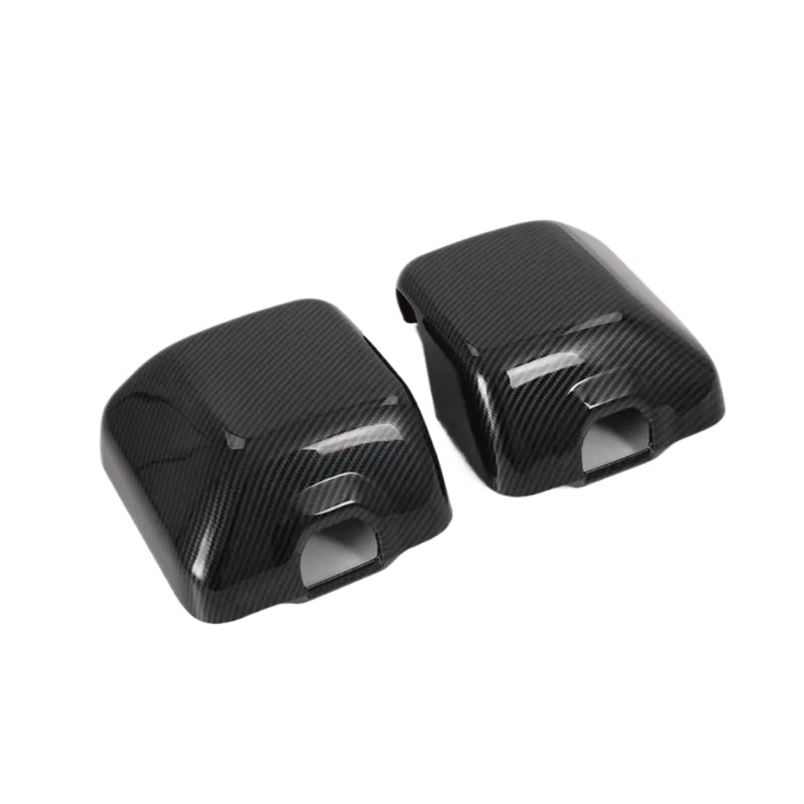 Garnitures de rétroviseur en fibre de carbone pour Jeep Wrangler JL 2018-2022 look sport