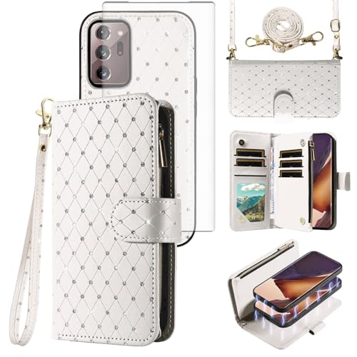 Étui Samsung Note 20 Ultra 5G avec porte-cartes pour garder les mains libres en sortie