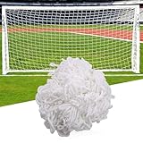 Matériau robuste : ce filet de football est fabriqué en polypropylène de haute qualité, ce qui le rend particulièrement durable. Même en cas d'utilisation fréquente, il conserve son élasticité, ce qui vous permet de profiter longtemps de jouer au football, que ce soit dans le jardin ou sur le terrain de sport.