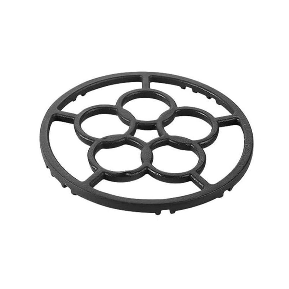 CTRLZS Iron Stove Support 18.2cm Wok Holder for Gas Hob Cooktop Stand for Efficient Stir Fry Preparation